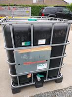 ZWART IBC vat 1000 L, Ophalen, Kunststof, Gebruikt, Met kraantje