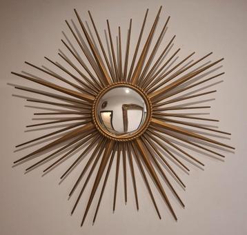 Miroir soleil de 86cm marque Chaty vallauris signé de 1960 beschikbaar voor biedingen