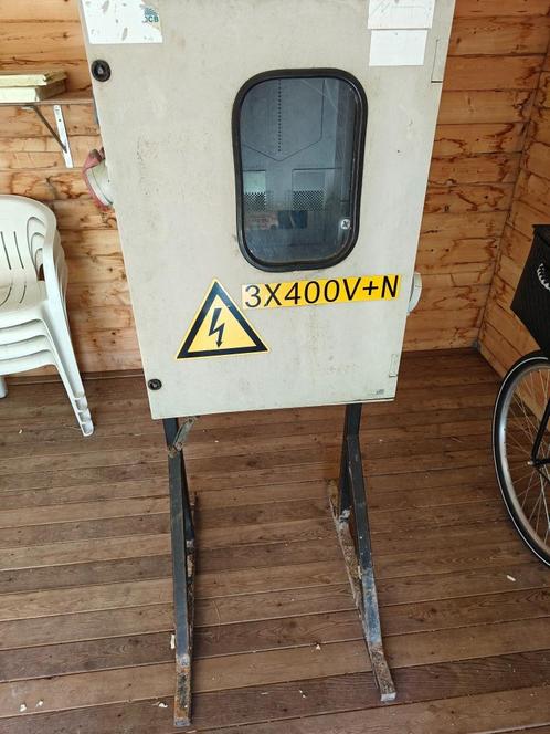 werfkast op metalen statief (vernieuwd!), Doe-het-zelf en Bouw, Elektriciteit en Kabels, Gebruikt, Overige typen, Ophalen