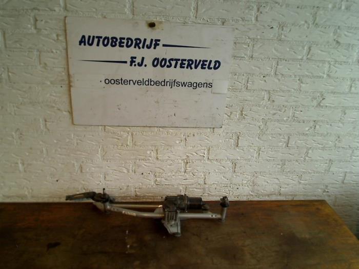 Ruitenwismotor + Mechaniek van een Volkswagen Touran, Auto-onderdelen, Ruiten en Toebehoren, Volkswagen, Gebruikt, 3 maanden garantie