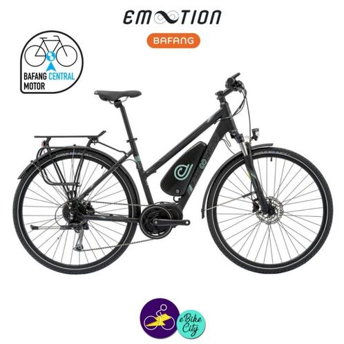 Gemengde fiets met middenmotor, Fietsen en Brommers, Elektrische fietsen, Gebruikt, Overige merken, 51 tot 55 cm, 50 km per accu of meer