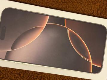 iPhone 16 pro max 512 GB gloednieuw verpakt in goudkleur beschikbaar voor biedingen