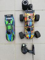 traxxas rustler 4x4 vxl, Elektro, Gebruikt, Auto offroad, Ophalen of Verzenden