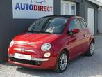 Fiat 500C Cabriolet 1.2i Pop Cuir, Airco **GARANTIE 1 JAAR**, Auto's, Fiat, 50 kW, Cabriolet, Handgeschakeld, Parkeersensor