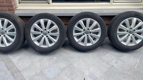 velgen en zomerbanden 16 inch VW, Auto-onderdelen, Banden en Velgen, Banden en Velgen, Zomerbanden, 16 inch, 205 mm, Personenwagen