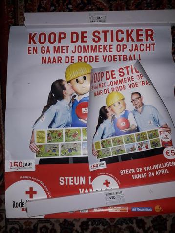 Lot posters van Rode Kruis beschikbaar voor biedingen