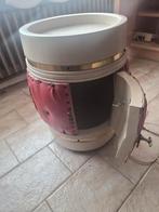 Decoratieve houten ton, Ophalen