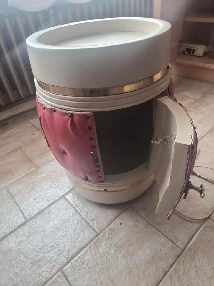 Decoratieve houten ton, Antiek en Kunst, Curiosa en Brocante, Ophalen