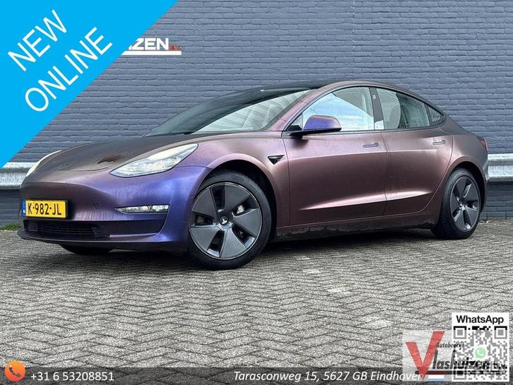 Tesla Model 3 Long Range AWD 75 kWh | Stoelverwarming | Clim, Auto's, Tesla, Bedrijf, Model 3, 4x4, ABS, Airbags, Alarm, Bluetooth