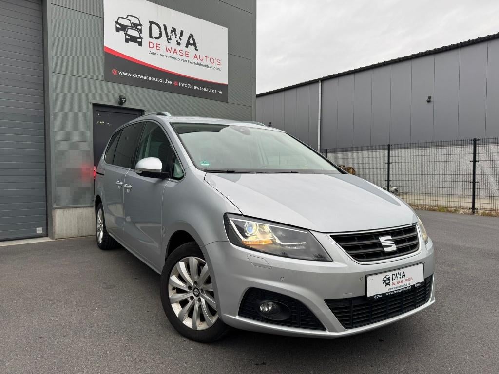 SEAT Alhambra | 7-zitter | Euro 6 | Airco | Xenon | Trekhaak, Autos, Seat, Alarme, Argent ou Gris, Achat, Entreprise