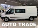 Ford Transit Eur5 | Lichte Vracht | Dubbel Cabine | 1j Garan, Auto's, Bestelwagens en Lichte vracht, Te koop, Ford, Stof, Voorwielaandrijving