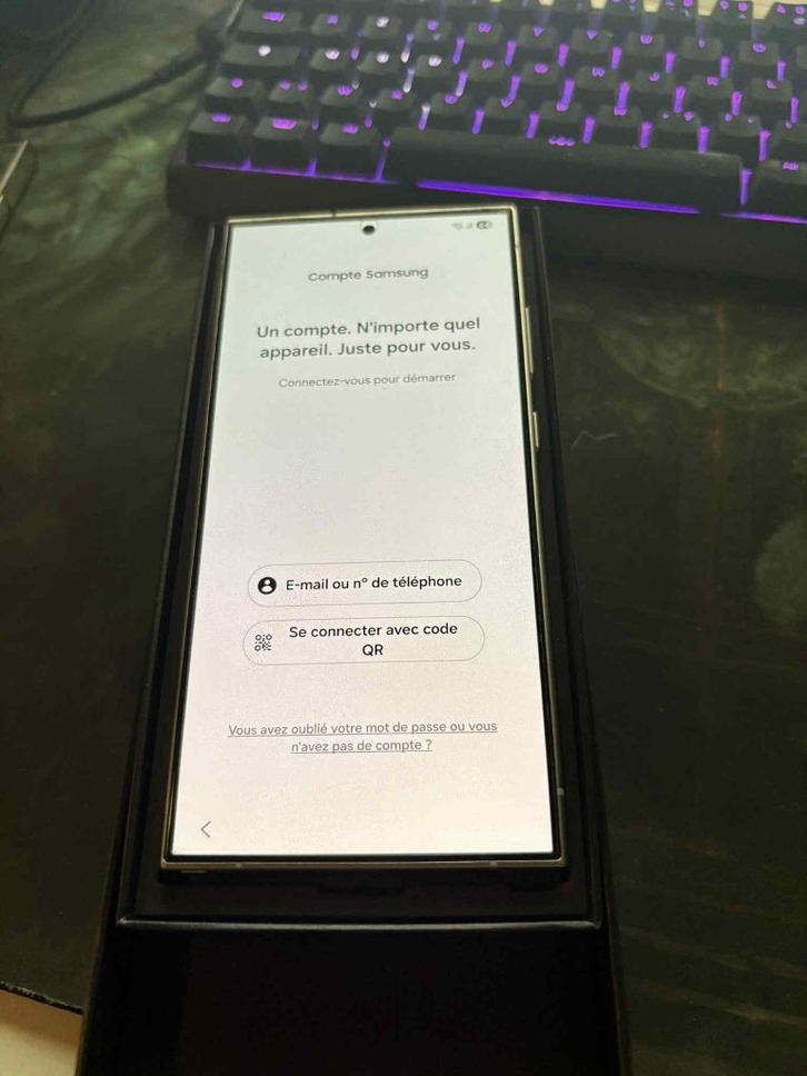 Samsung Galaxy S24 Ultra  + Galaxy Watch 7 (44 mm), Telecommunicatie, Mobiele telefoons | Samsung, Zo goed als nieuw, Galaxy S24