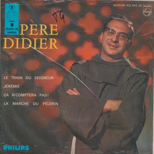 Père Didier – Le train de Seigneur / Jérémie + 2 - EP, Cd's en Dvd's, Vinyl Singles, Gebruikt, EP, Meditatie en Spiritualiteit