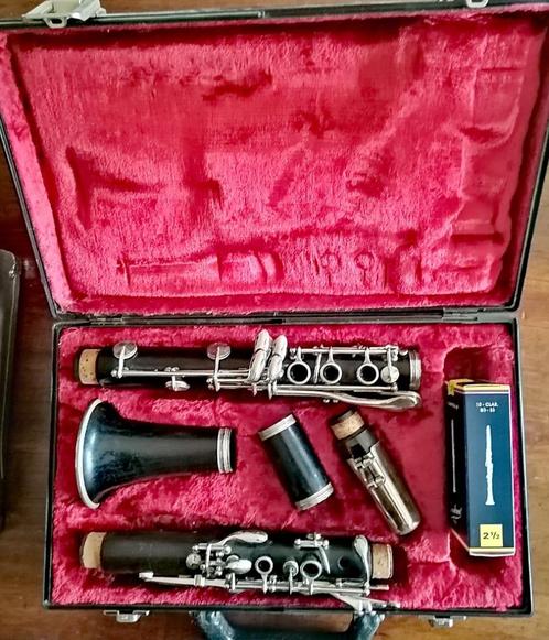 Klarinet Buffet Crampon “Evette” 225438 in koffer gebruikt, Musique & Instruments, Instruments à vent | Clarinettes, Utilisé, Avec valise