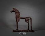 Bronzen paard van 11 bij 9,5 cm, Antiek en Kunst, Ophalen