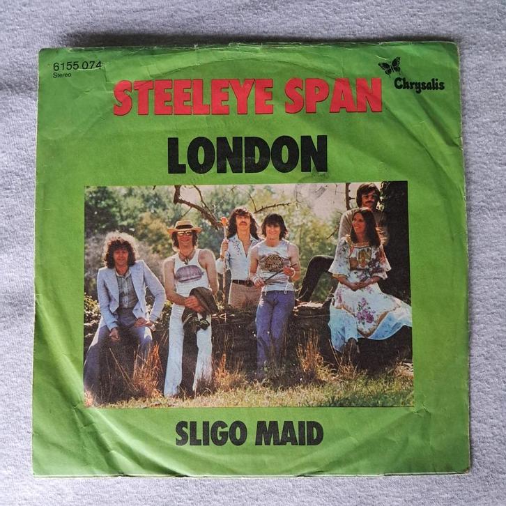 7” single Steeleye Span – London / Sligo Maid, CD & DVD, Vinyles Singles, Utilisé, Single, Musique du monde, 7 pouces, Enlèvement ou Envoi