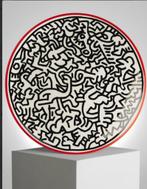 Keith Haring Handgeschilderd Verzamelbord Porselein Limited, Ophalen of Verzenden