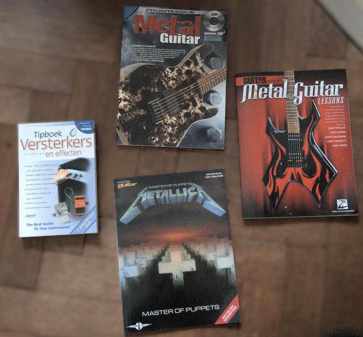 Metal Boekenpakket (Metallica), Boeken, Muziek, Nieuw, Instrument, Ophalen of Verzenden