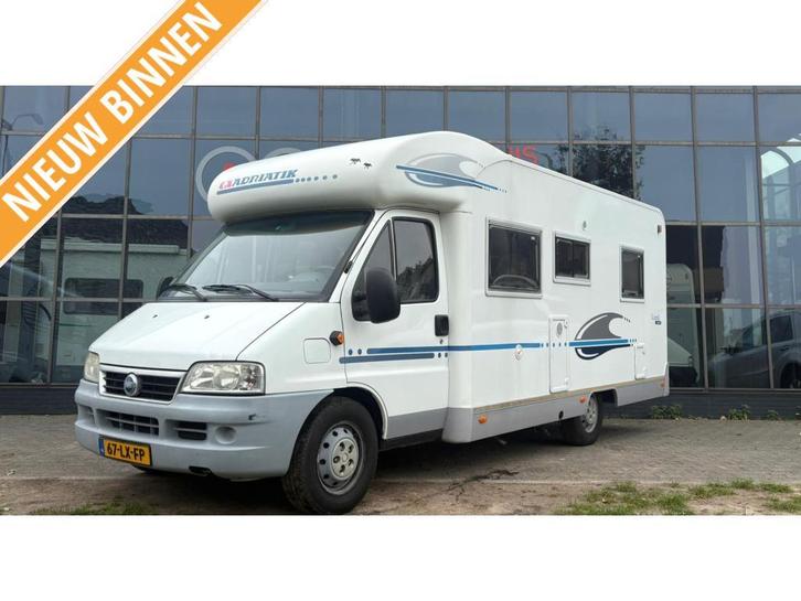 Adria Coral 650 SP 2.8JTD Dakairco,Cruisectr, Caravans en Kamperen, Mobilhomes, Bedrijf, tot en met 4, Half-integraal, Adria, Diesel