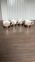 Vintage keramiek soep/koffie/thee tassen, Enlèvement