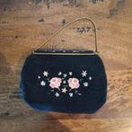 Vintage avondtas beaded, Ophalen of Verzenden, Zo goed als nieuw, Blauw