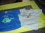 2 t shirts-grain de blé en h&m-maat 80-mooie staat, Kinderen en Baby's, Ophalen, Gebruikt, Jongetje