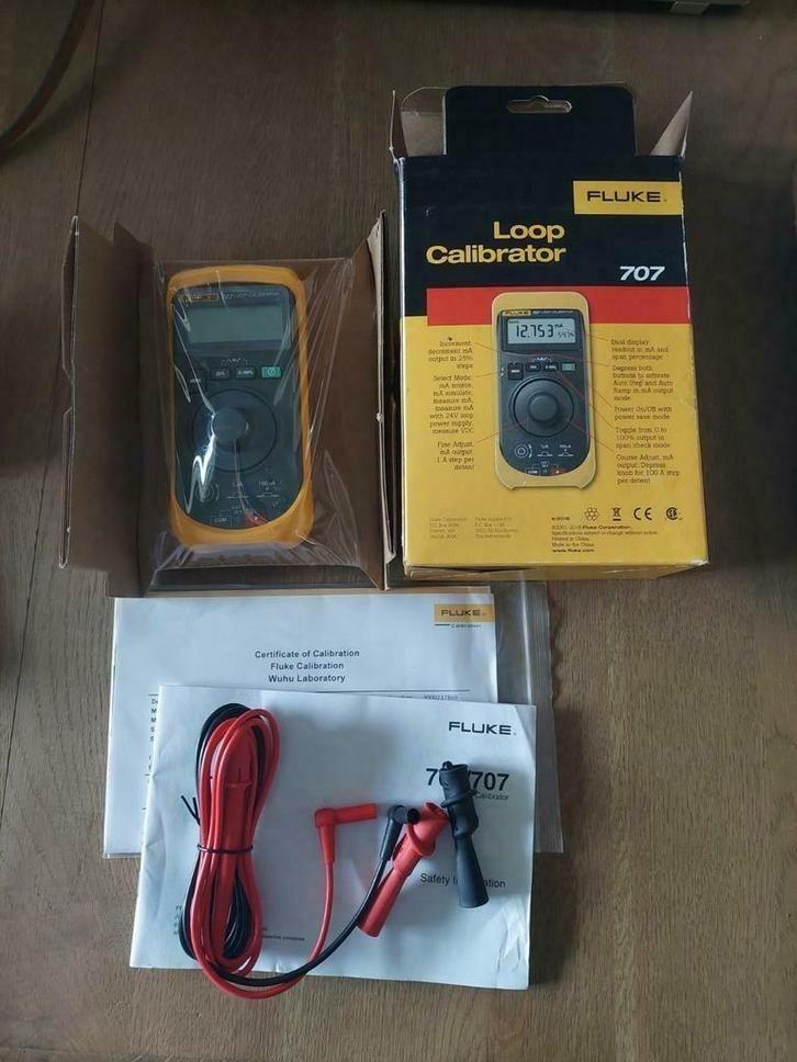 Fluke 707 loop calibrator NIEUW en geijkt met certificaat., Doe-het-zelf en Bouw, Meetapparatuur, Nieuw, Overige meters, Ophalen of Verzenden