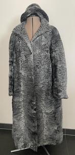 Manteau + chapeau en astrakan gris, taille 46, Porté, Taille 46/48 (XL) ou plus grande, Enlèvement, Gris