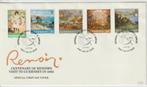 Guernsey. FDC Centenary of Renoirs, Antiek en Kunst, Ophalen of Verzenden