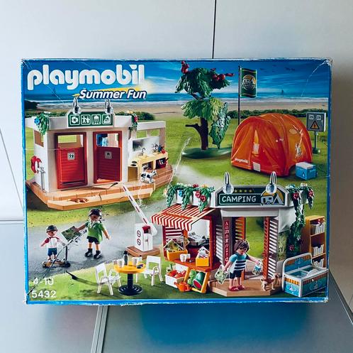 🍄.  Playmobil ( 5432 ) Grote Camping, Kinderen en Baby's, Speelgoed | Playmobil, Zo goed als nieuw, Complete set, Ophalen of Verzenden