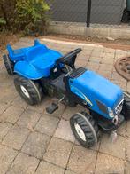 Trap tractor met aanhangwagen, Kinderen en Baby's, Speelgoed | Buiten | Skelters, Ophalen, Gebruikt