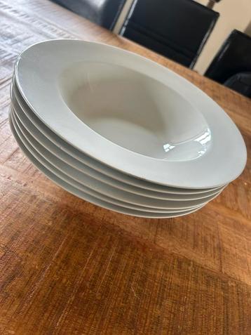 Nieuw: grote, diepe pastaborden beschikbaar voor biedingen