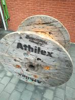 Houten bobijnen haspel kabelrol VERSCHILLENDE MATEN, Tuin en Terras, Ophalen, Gebruikt