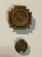 Vuurkruiser knoopsgat spelden, Verzamelen, Ophalen of Verzenden, Landmacht, Lintje, Medaille of Wings