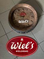 Wiels klok + glacoide, Verzamelen, Biermerken, Ophalen of Verzenden, Zo goed als nieuw