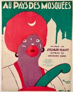 Magritte - Partituur “Au pays des mosquées -1925 - Zeer goed, Antiek en Kunst, Kunst | Litho's en Zeefdrukken, Ophalen of Verzenden