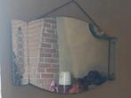 Miroir mirox des années 50 - 67x 38.5cm, Enlèvement, Autres formes, Moins de 50 cm, Moins de 100 cm