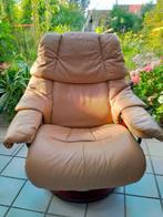Stressless zetel    beige, Huis en Inrichting, Zetels | Zetels, Ophalen, Gebruikt, Eenpersoons, Minder dan 150 cm