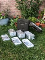 Voedselcontainer defensie rvs wamrhoudbakken, Ophalen of Verzenden, Gebruikt