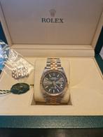 Rolex datejust 36 or/acier, Handtassen en Accessoires, Horloges | Dames, Goud, Ophalen of Verzenden, Zo goed als nieuw, Goud