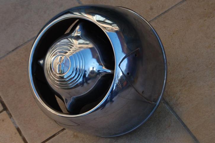 Amerikaanse oldtimer Ford Emblem radiator grill uit 1949 USA, Antiek en Kunst, Curiosa en Brocante, Ophalen of Verzenden