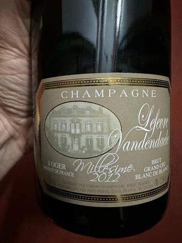 Champagne Lefevre Vandendaele beschikbaar voor biedingen