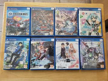 Lot de jeux PS Vita japonais (PlayStation Vita) – Imports