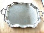 Cavalier verzilverd dienblad, Huis en Inrichting, Woonaccessoires | Dienbladen, Ophalen, Gebruikt, Metaal