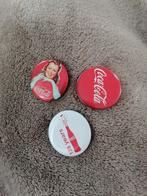 3 Coca-Cola buttons, Ophalen of Verzenden