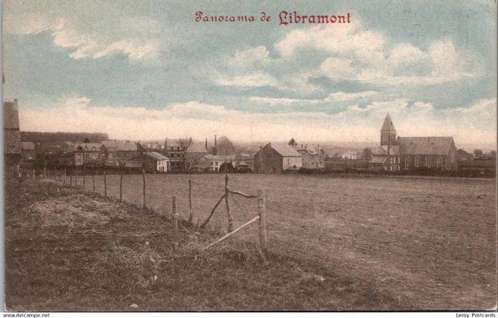 Panorama de Libramont 1913, Collections, Cartes postales | Belgique, Affranchie, Luxembourg, Avant 1920, Envoi