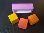 3 speelblokjes uit lovevery play kit the explorer maand 9-10, Ophalen of Verzenden, Zo goed als nieuw