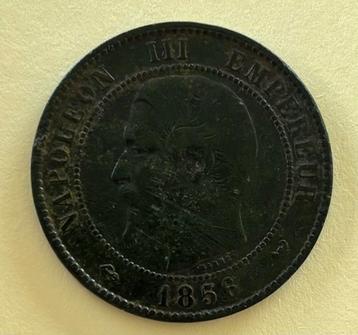 10 cent Napoleon III 1856 W beschikbaar voor biedingen