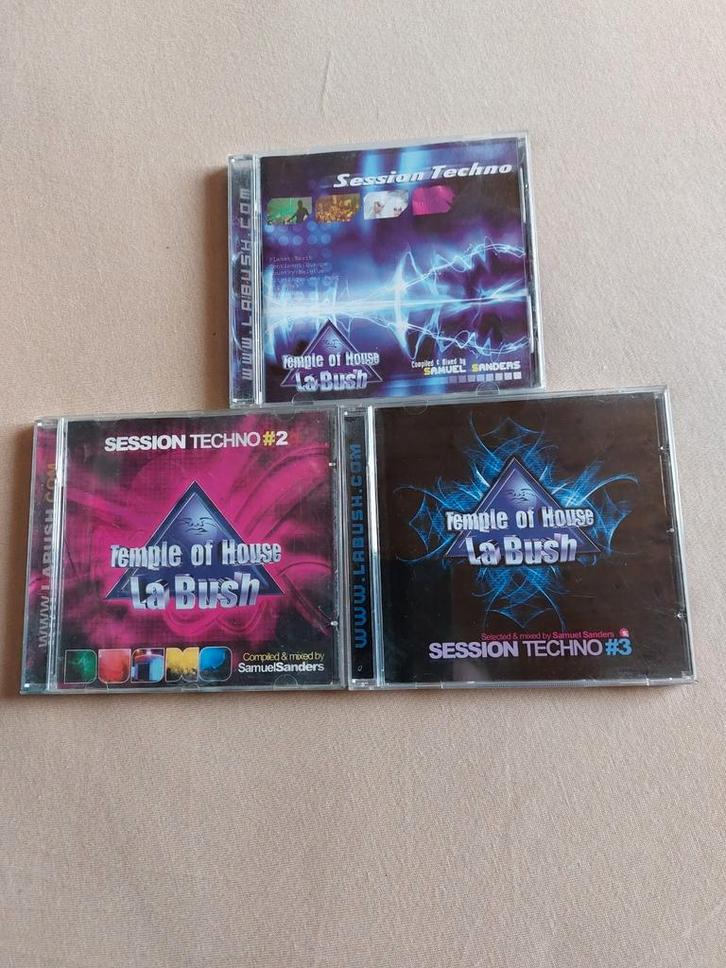 LA BUSH Session Techno 1+2+3, Cd's en Dvd's, Cd's | Dance en House, Zo goed als nieuw, Ophalen of Verzenden