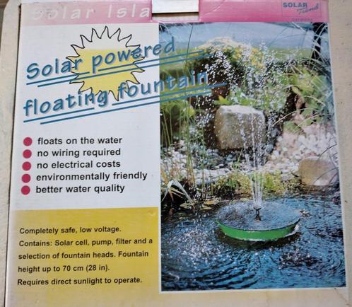 drijvend fontein op zonne-energie, Tuin en Terras, Waterpartijen en Fonteinen, Nieuw, Fontein, Ophalen